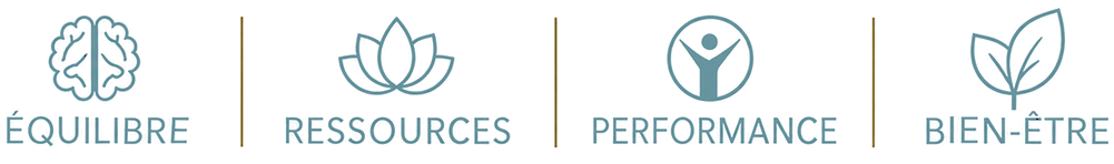 Équilibre, ressources, performance, bien-être
